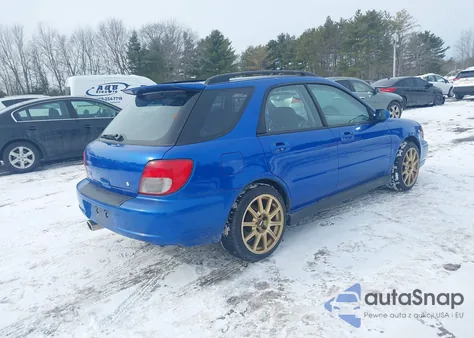 2002 Subaru Impreza Wrx из США, поврежденный, VIN JF1GG29632G813975